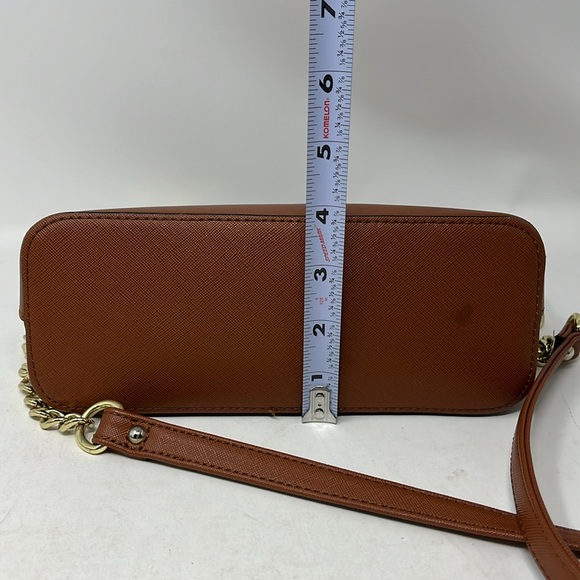 STEVE MADDEN CROSSBODY BUNDLE CAMEL COLOR HARD SHELL WITH BONUS POUCH BAG - Picture 11 of 16